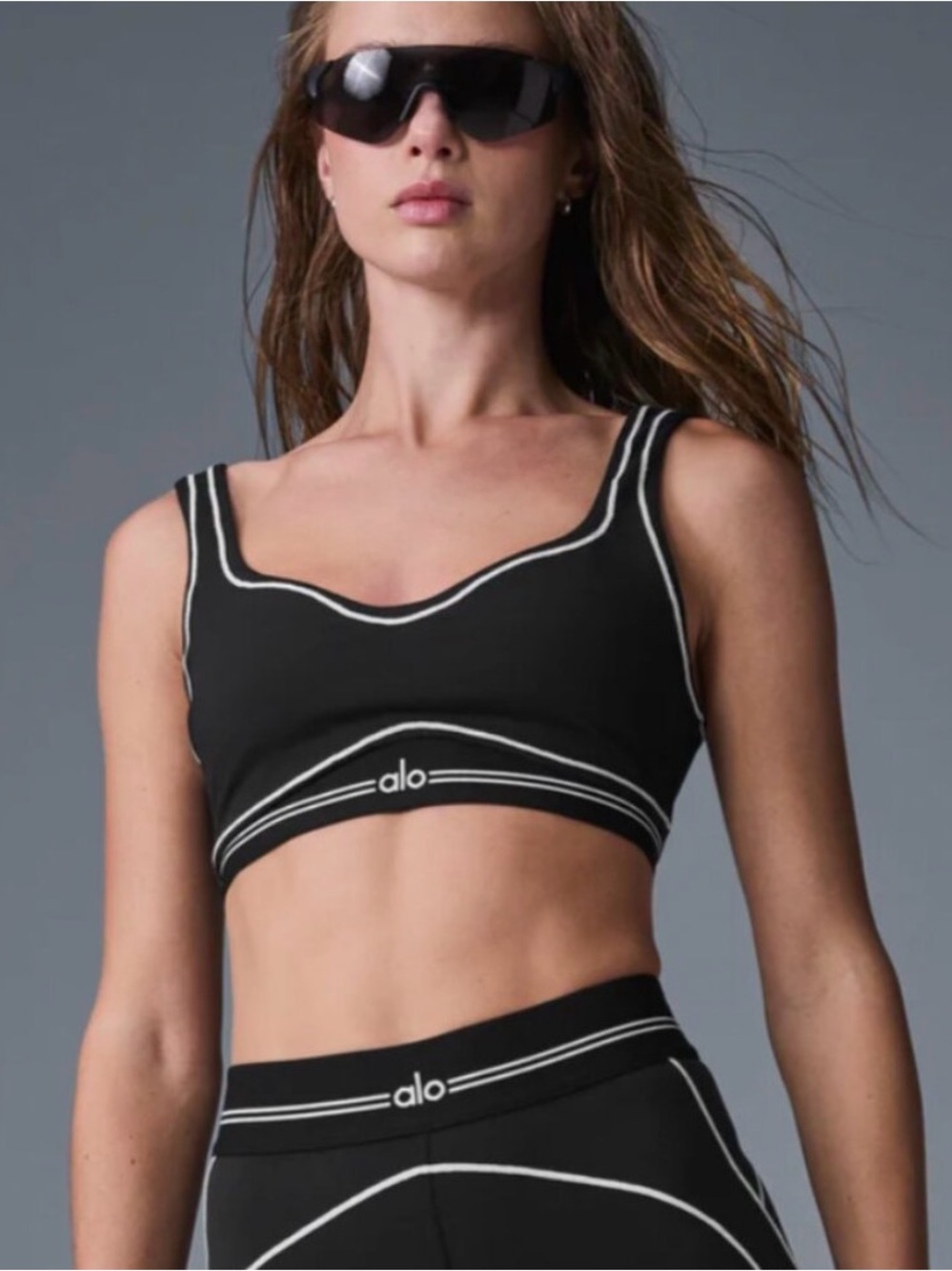 ALO Yoga Black High-Waisted Set